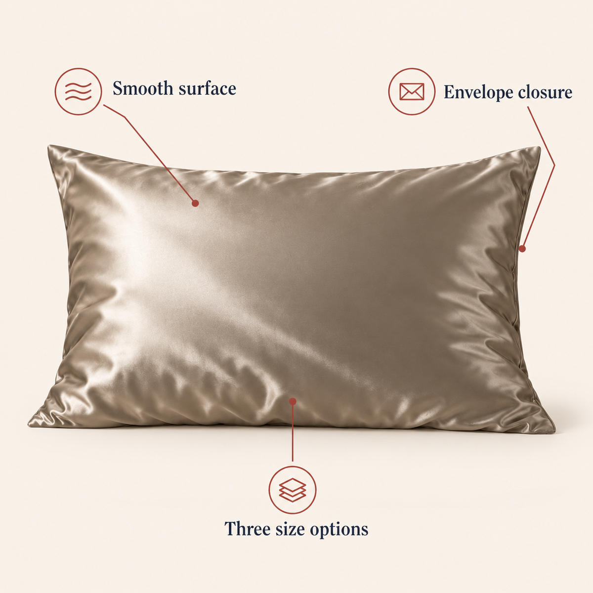 Mulberry Silk Pillowcase Double-Sided